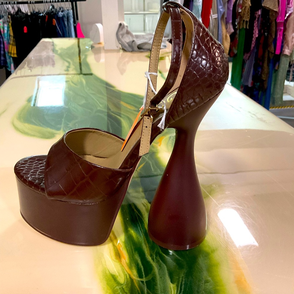 Ego brown heels